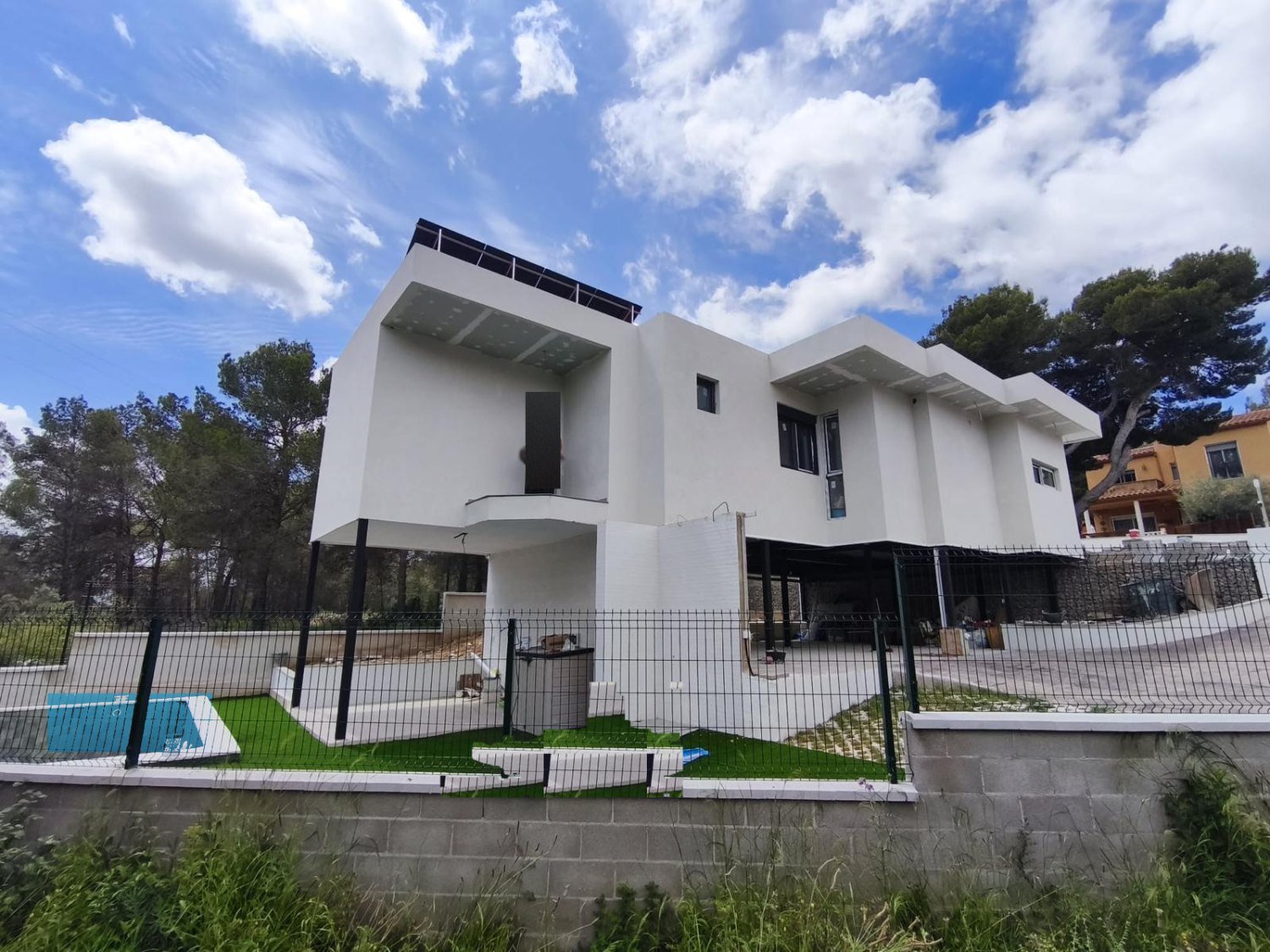 Fachada terminada