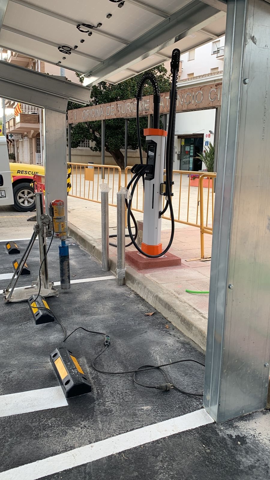Instalación de cargadores