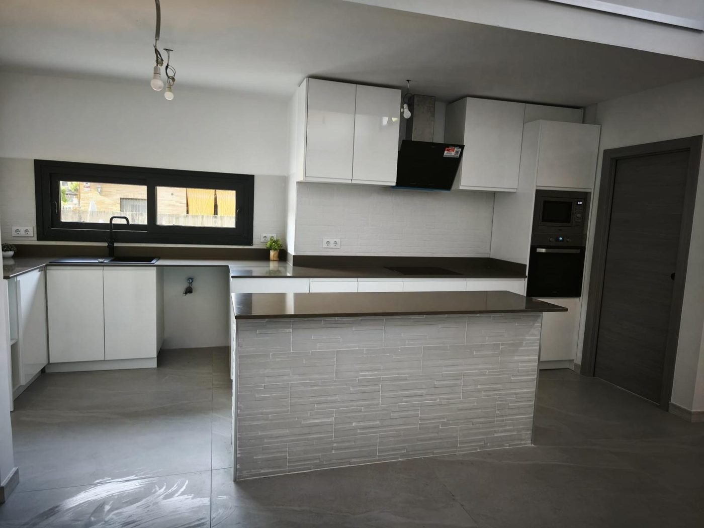 Cocina de obra nueva