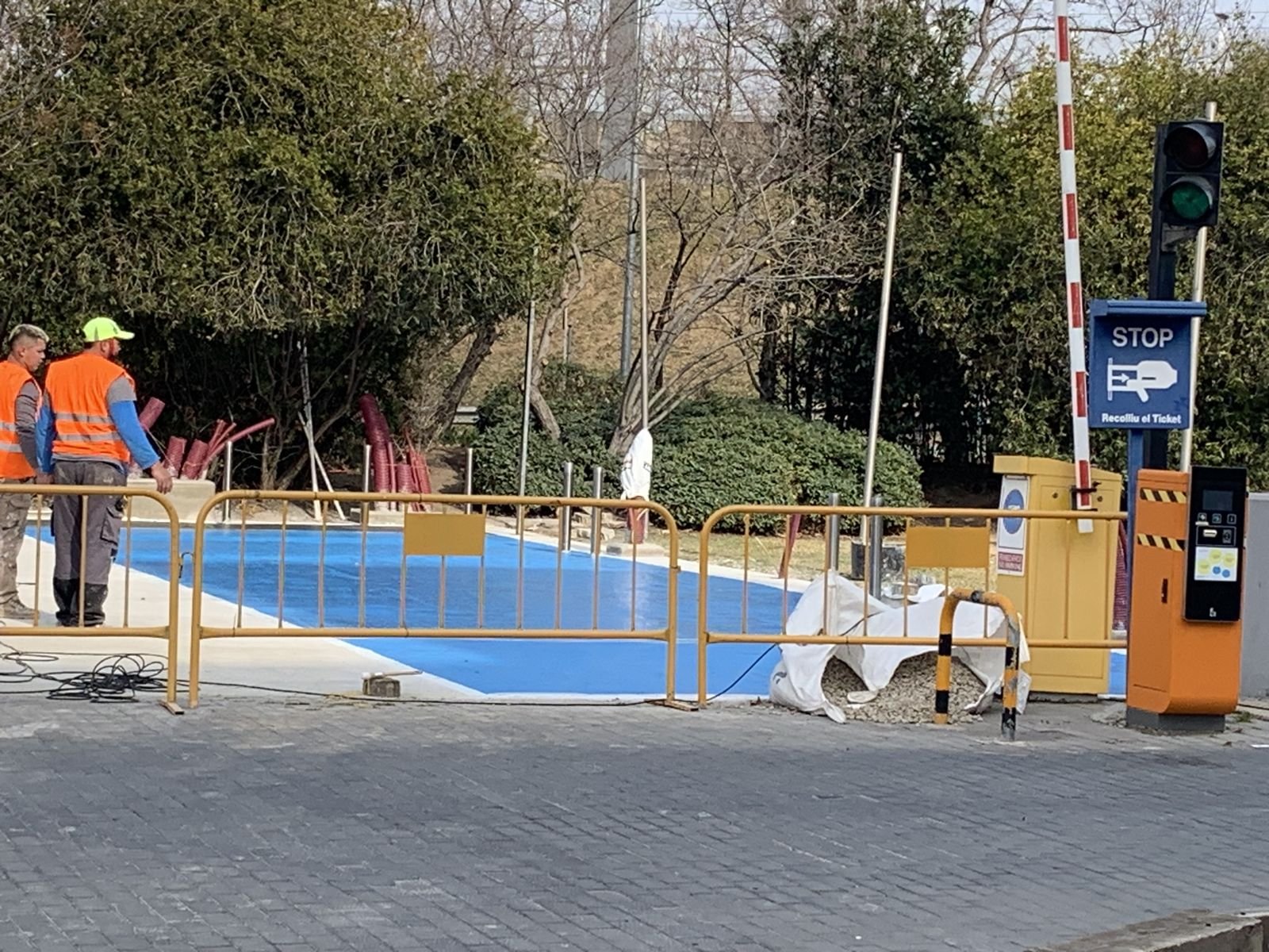 Trabajos de instalación