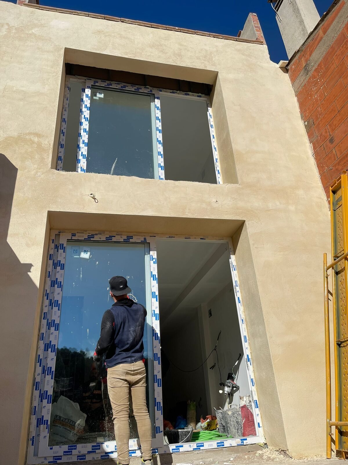 Fachada de vivienda